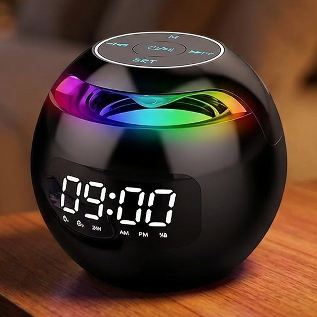 Radio Réveil Connecté Avec Fonction Lumineuse