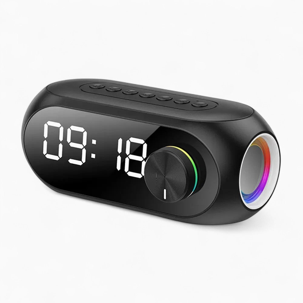 Radio Réveil Connecté Enceinte Bluetooth et USB - vue éditoriale 1 Image