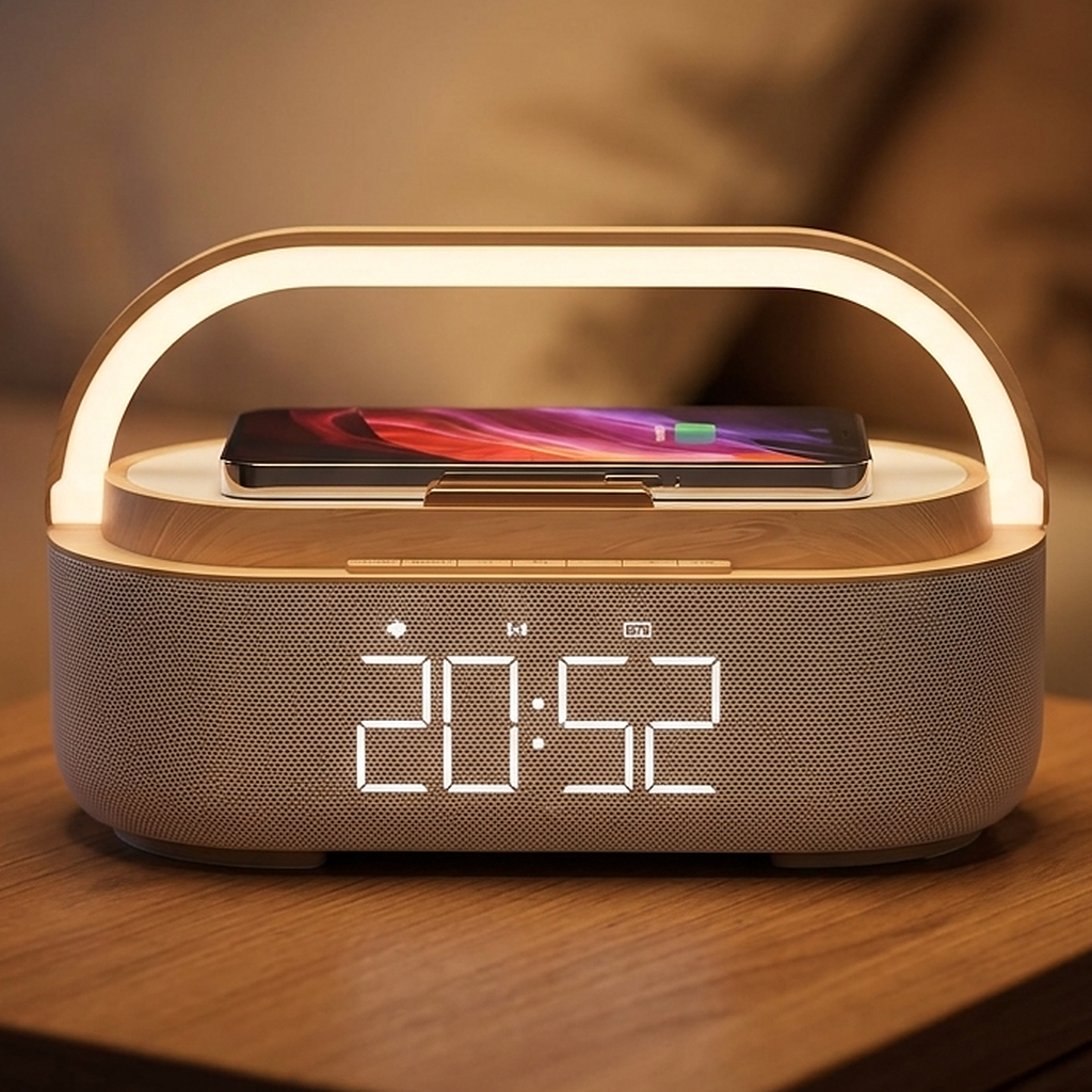 Radio Réveil Connecté Lumière