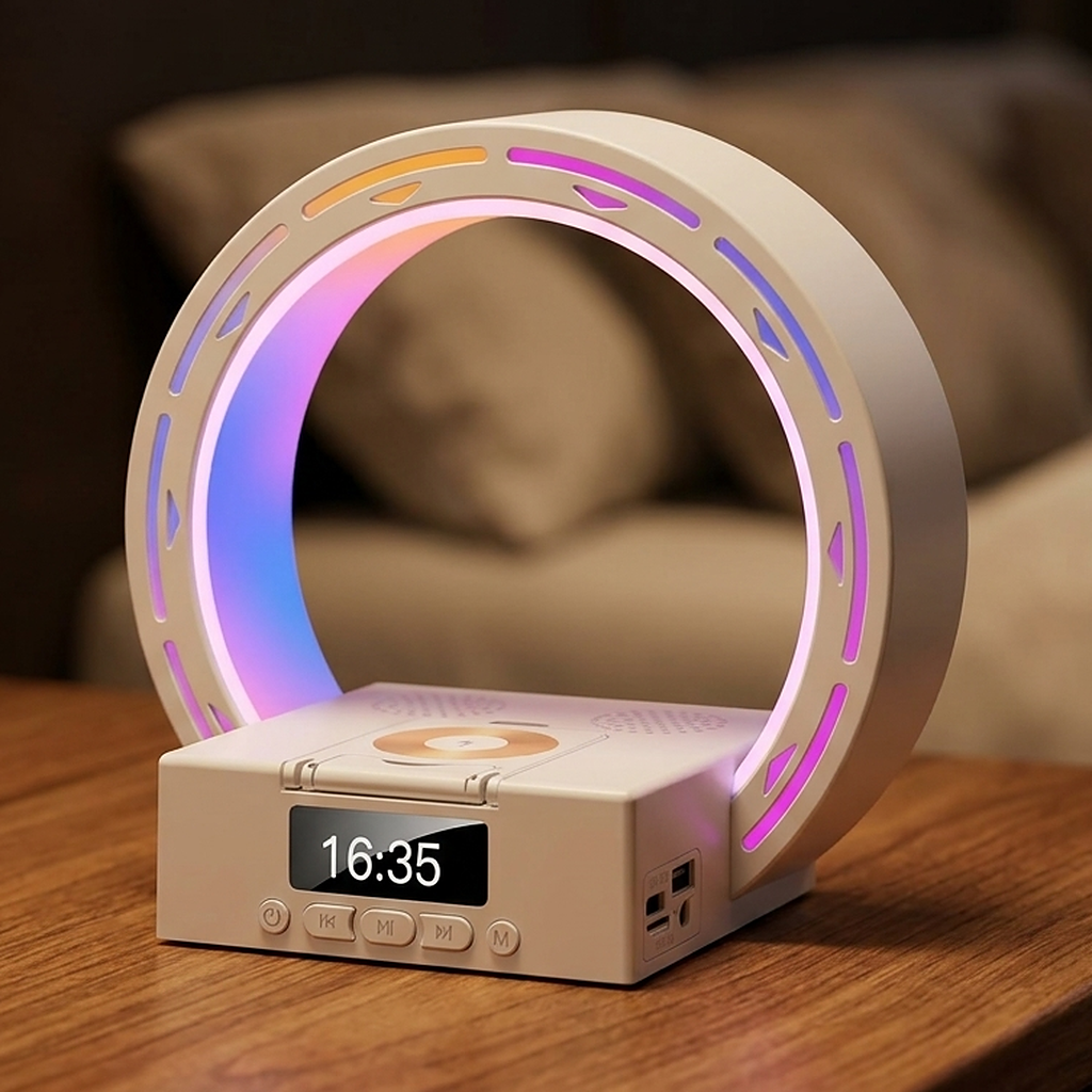 Réveil Bluetooth Lumineux