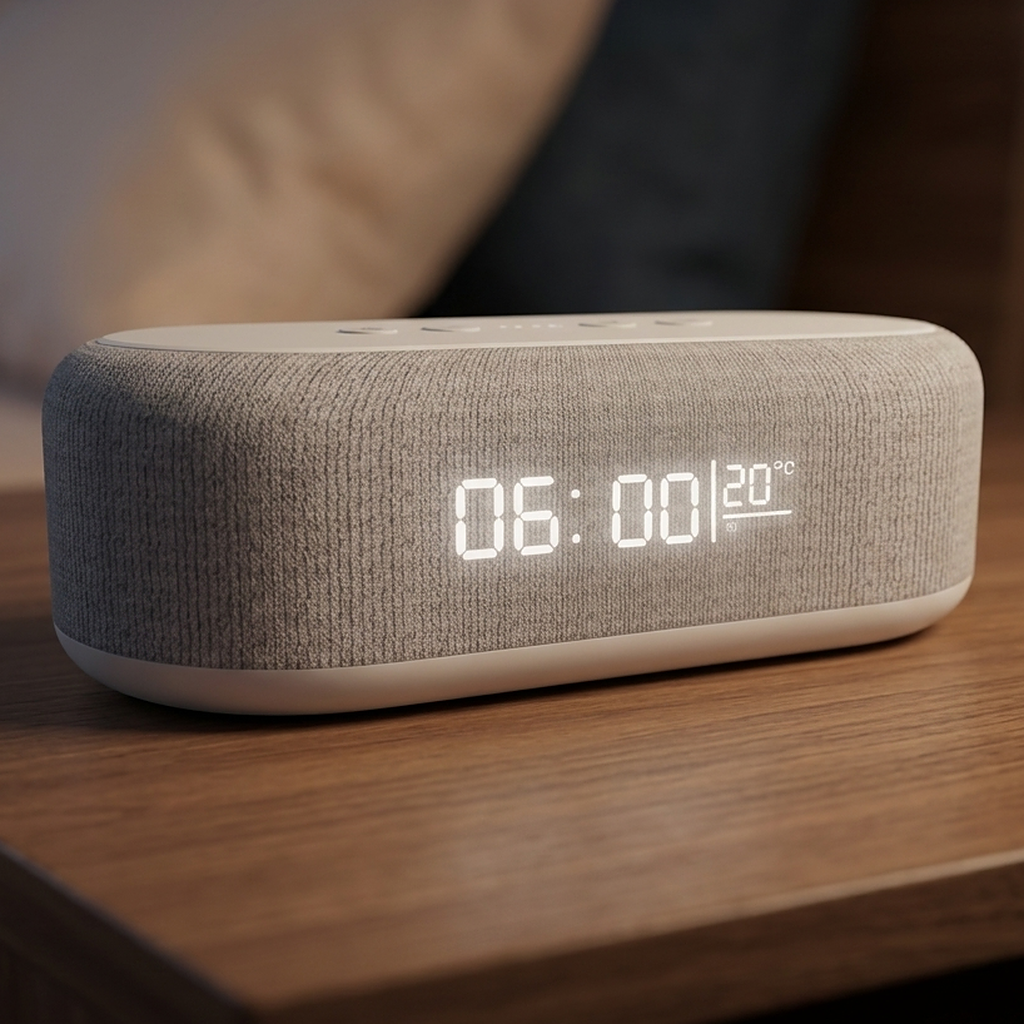 Réveil Connecté Avec Chargeur Induction
