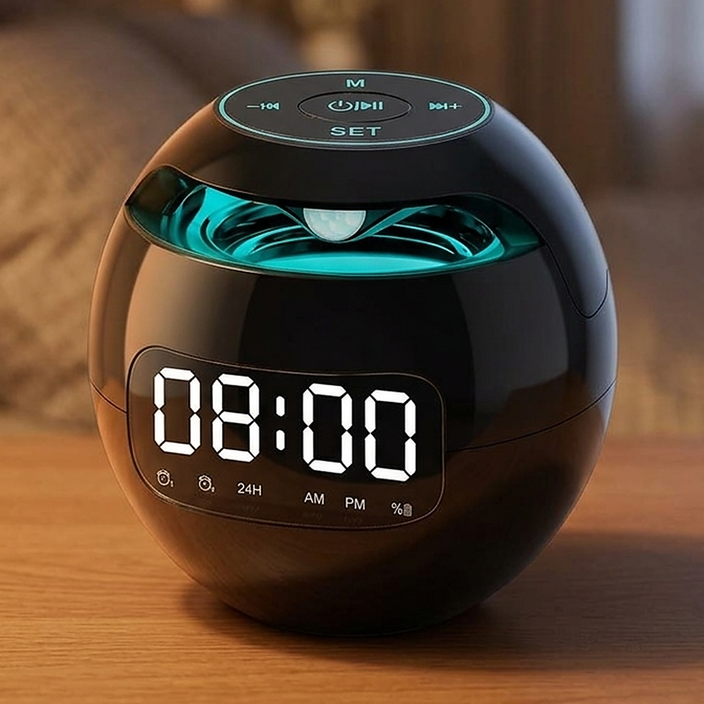 Réveil Luminothérapie Avec MP3