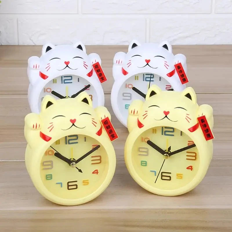 Réveil Maneki Neko pour Enfant avec Veilleuse - vue éditoriale 1 Image