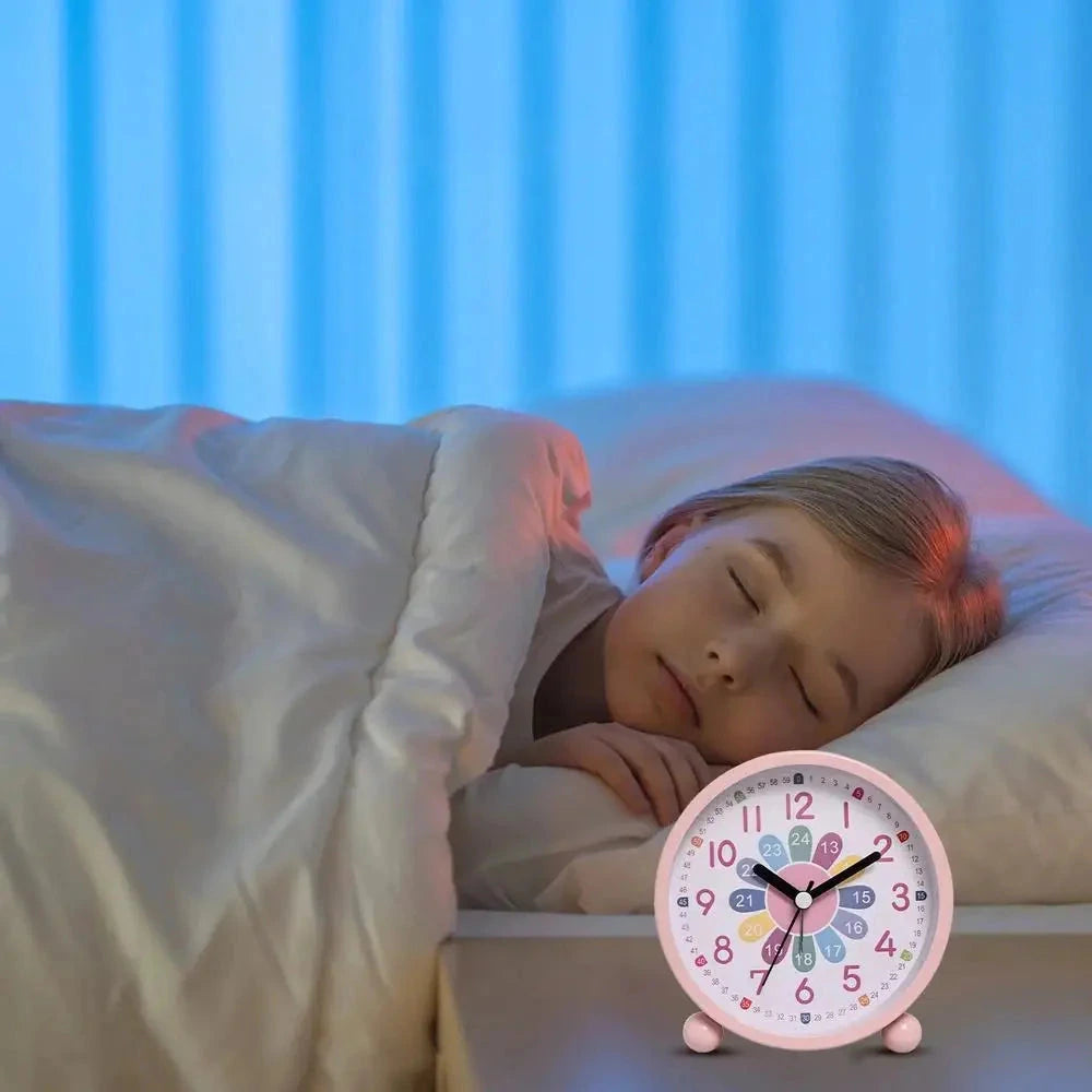 Réveil Rond Pour Fille Enfant et Silencieux - vue éditoriale 1 Image