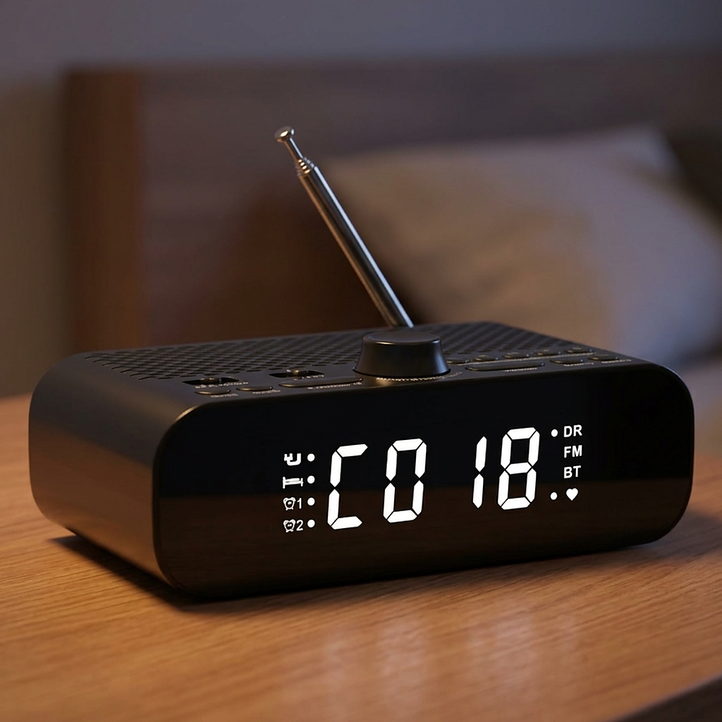 Réveil Simple Avec radio Pour Senior