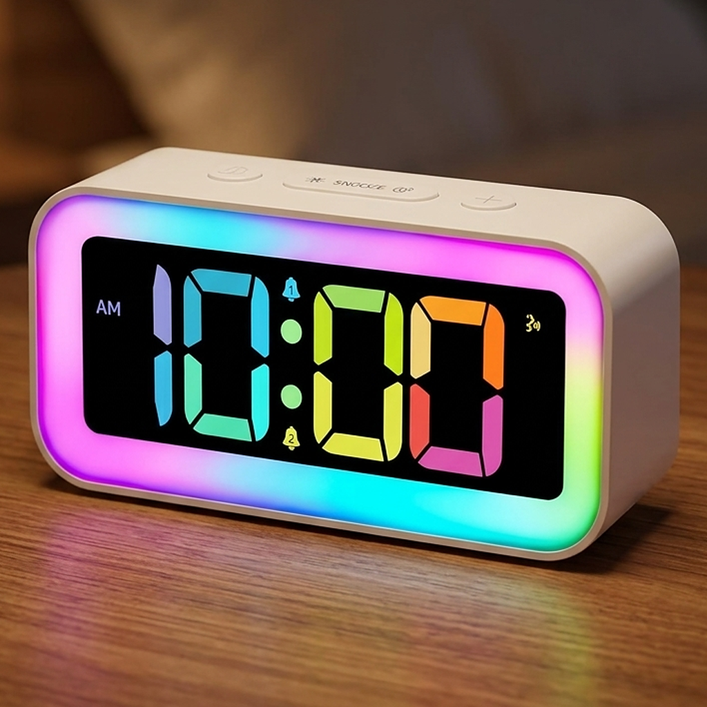 Réveil Veilleuse Lumineuse